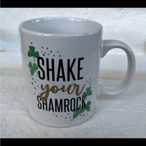 St. Patrick’s Day Shamrock Mug , waiting to be filled with lots of gold